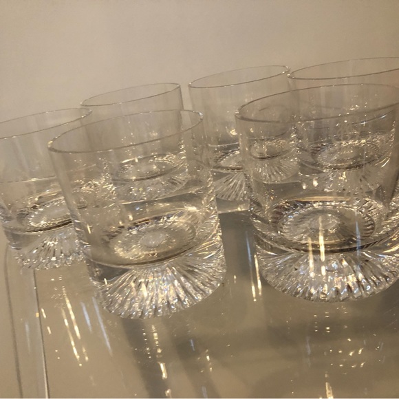 Crystal Whiskey Glasses Set of 6 - Picture 5 of 9